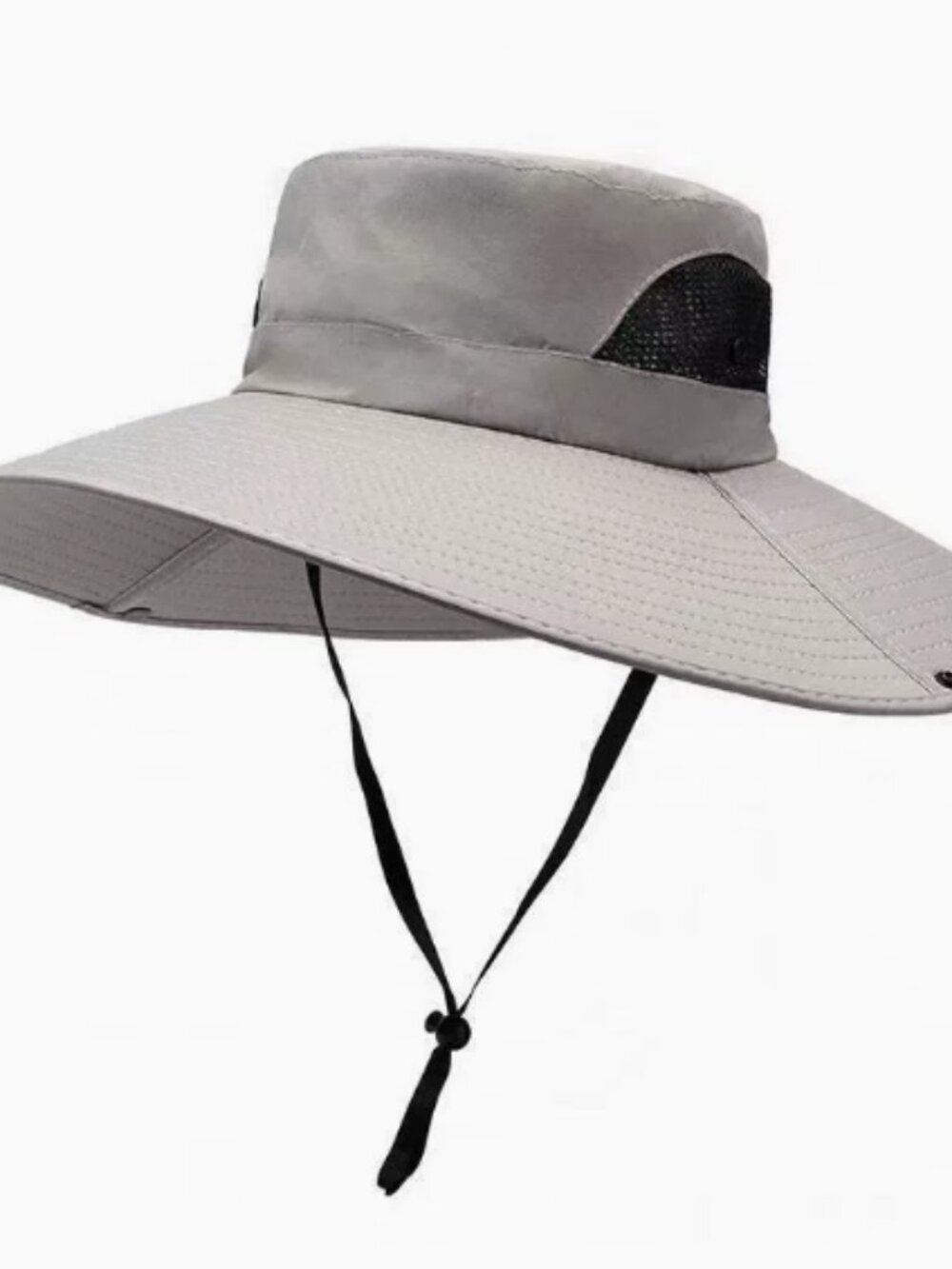 gray outdoor hat for man